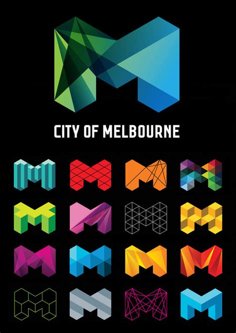 city of melbourne branding behance.